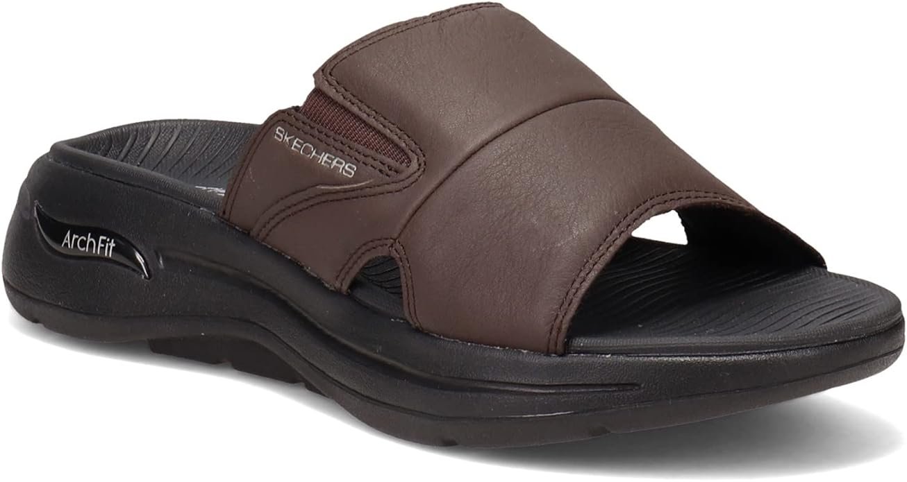 skechers go walk arch fit sandal ultra span mens sandal skechers go walk arch fit sandal ultra span mens sandal