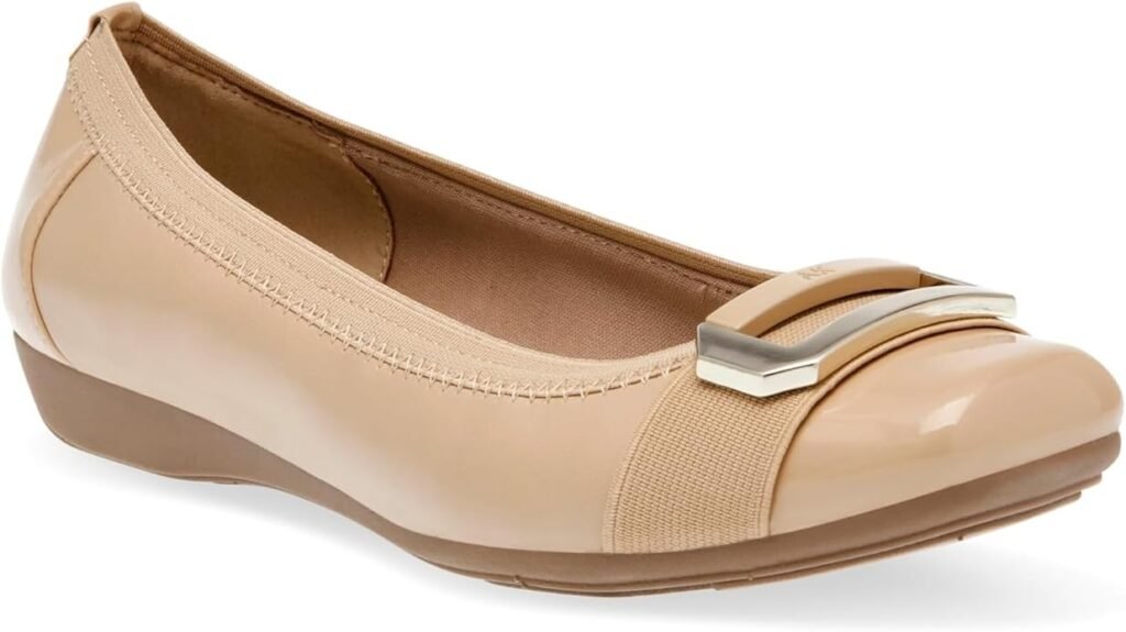 anne klein anne klein uplift womens ballet flat